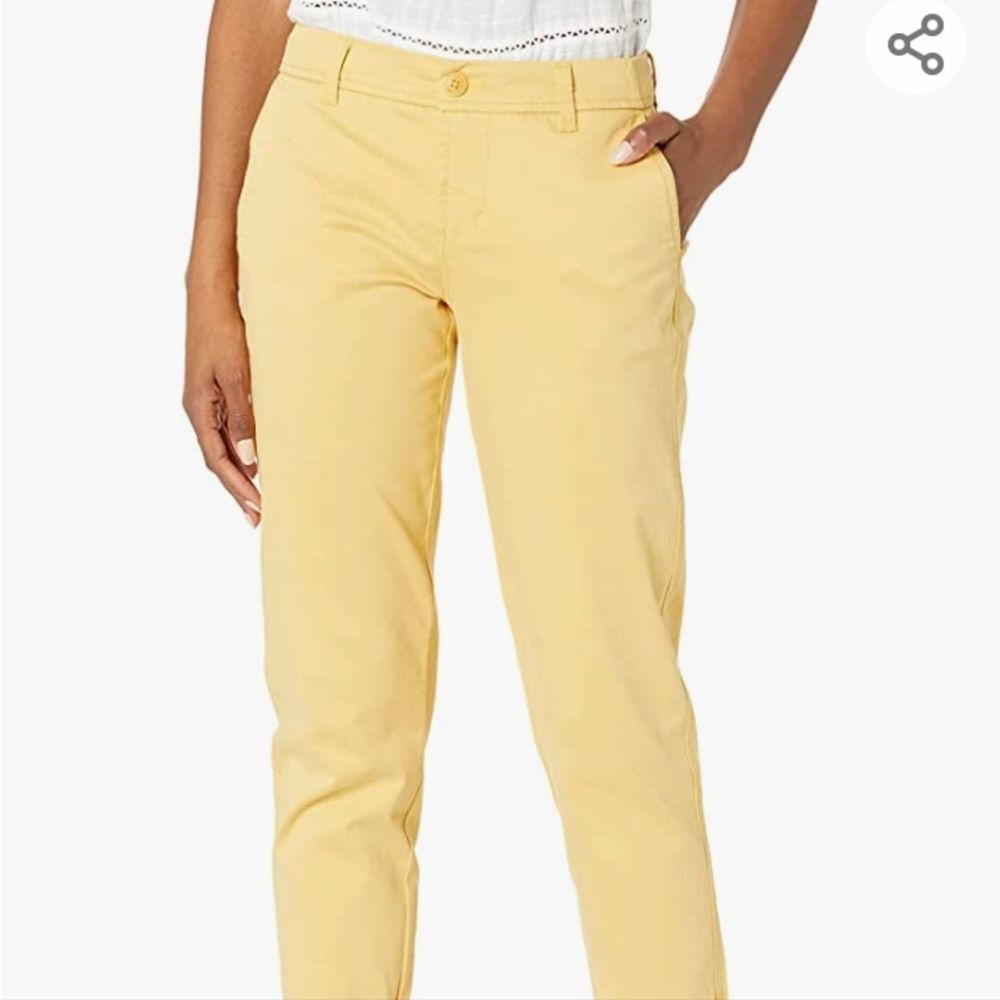 MASSIMO New with Tags Yellow Ankle Pants size 13